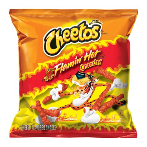 The most common form is the "Really Cheesy" flavour of corn puffs. . Flamin hot cheetos wikipedia